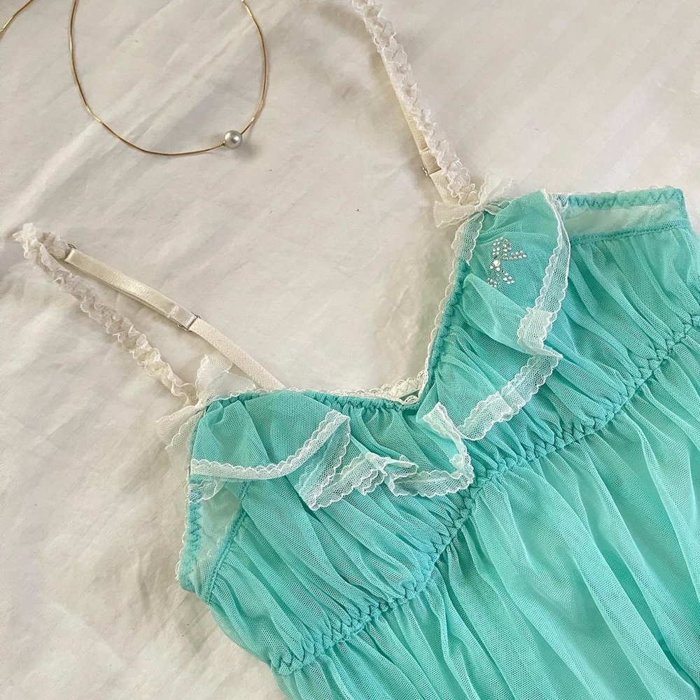 Mesh slip dress